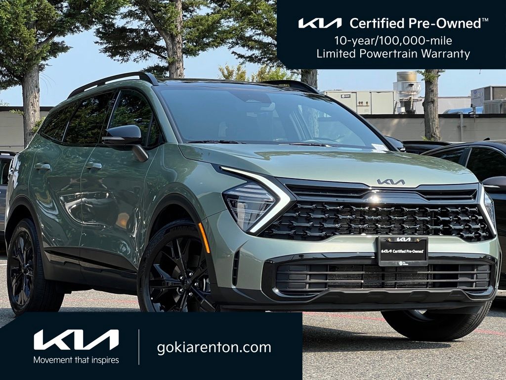 Jungle Green 2025 Kia Sportage SUV / Crossover All-Wheel Drive 8-Speed Automatic