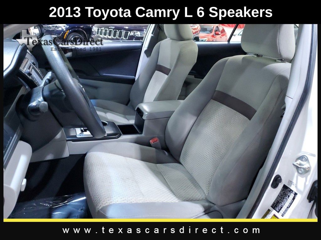 2013 Toyota Camry L 6