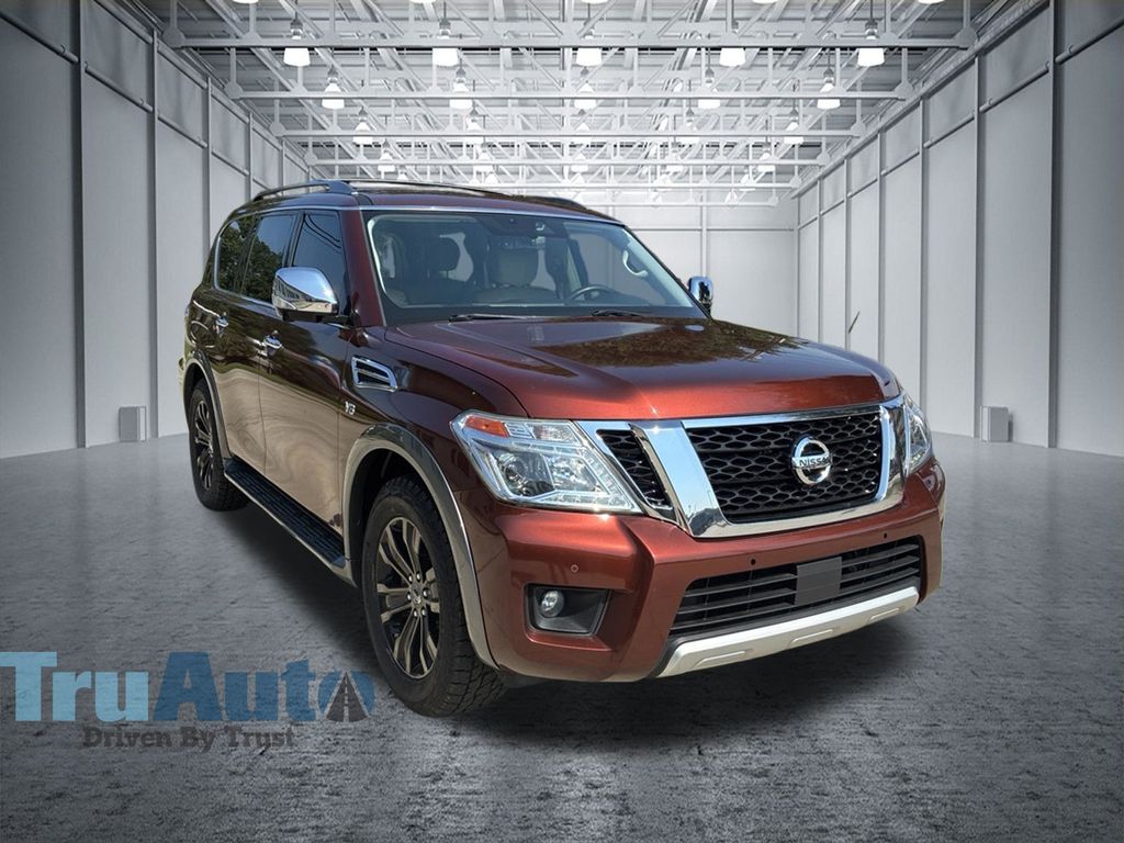 Red (Copper) 2018 Nissan Armada SUV / Crossover 4X2 7-Speed Automatic