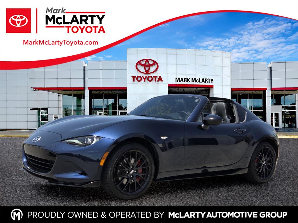 Deep Crystal Blue Mica 2025 Mazda MX-5 Miata Convertible Rear-Wheel Drive 6-Speed Manual