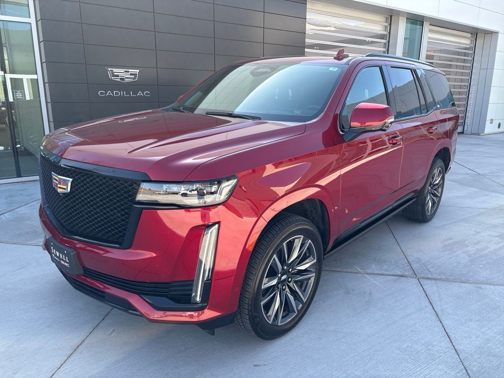 Infrared Tintcoat 2022 Cadillac Escalade SUV / Crossover Four-Wheel Drive Automatic