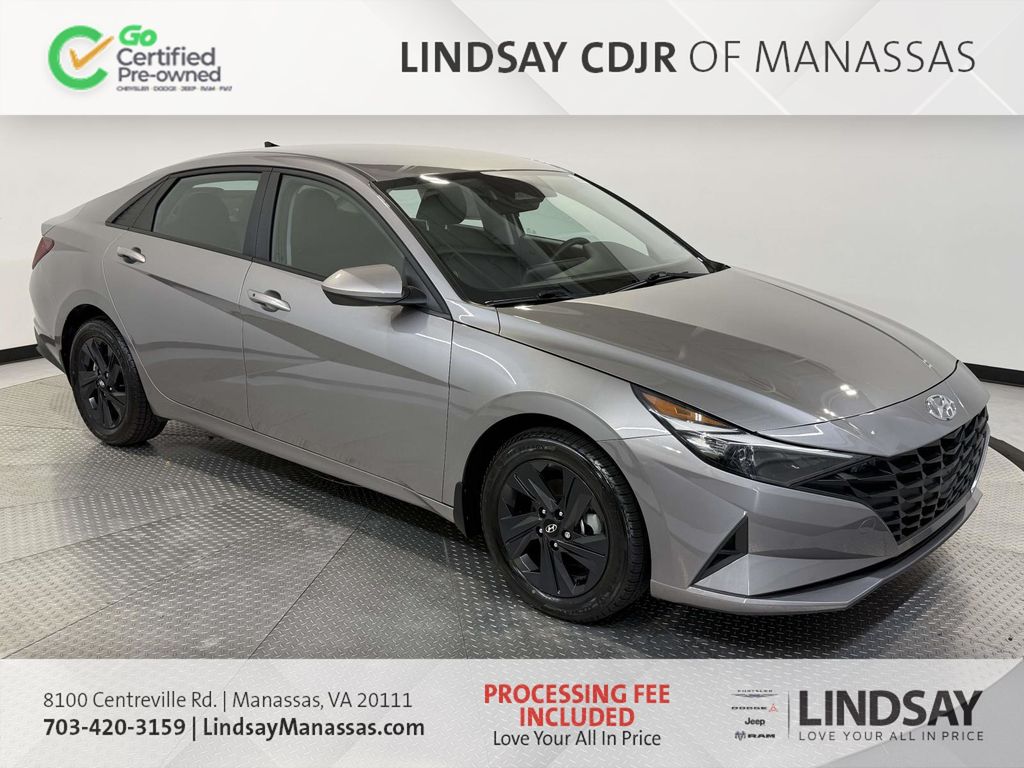 Fluid Metal 2023 Hyundai Elantra Sedan Front-Wheel Drive Continuously Variable Transmission