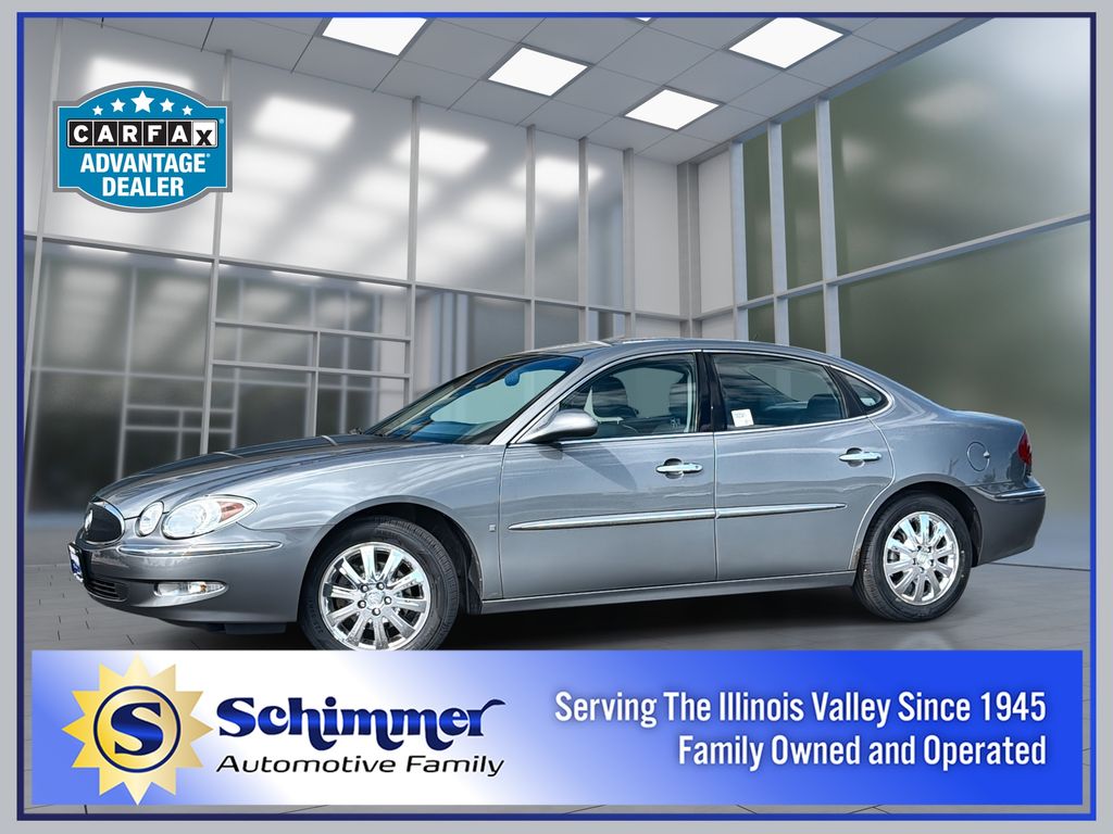Stone Gray Metallic 2007 Buick LaCrosse Sedan Front-Wheel Drive 4-Speed Automatic Overdrive