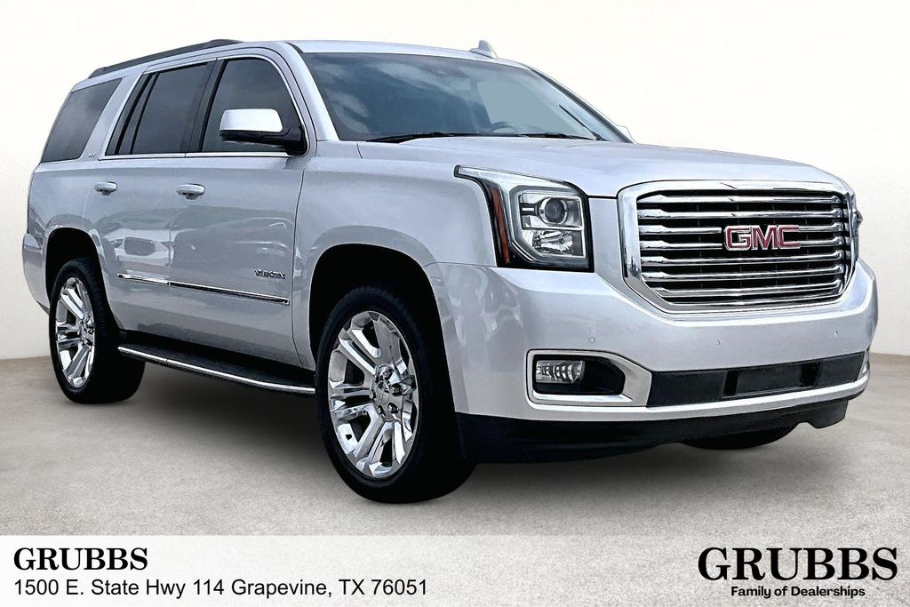 Quicksilver Metallic 2018 GMC Yukon SLT RWD SUV / Crossover 4X2 6-Speed Automatic Overdrive
