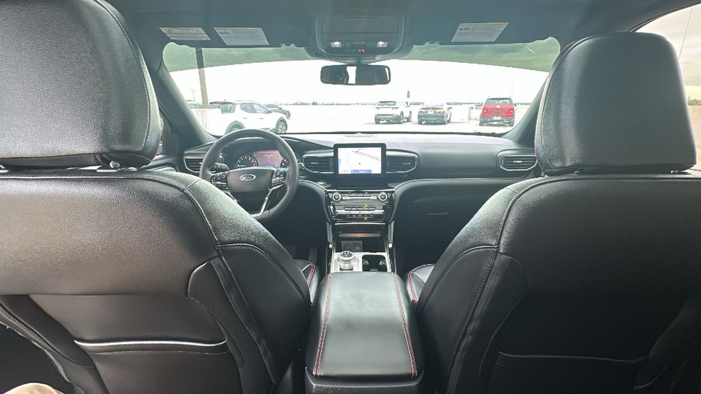 2024 Ford Explorer ST-Line White at DeMontrond Auto Country