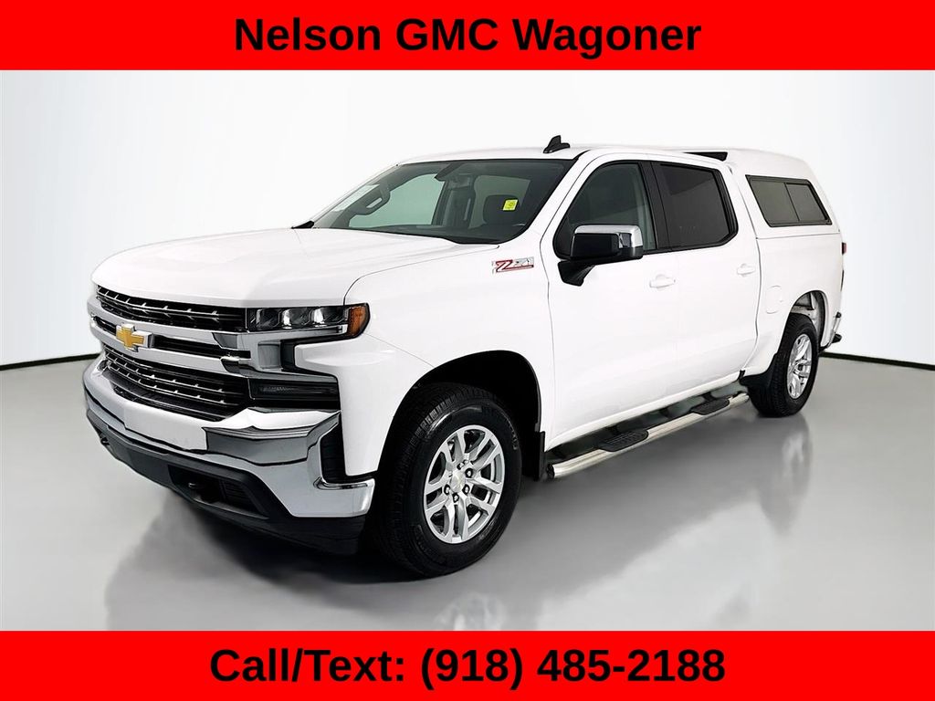 Summit White 2020 Chevrolet Silverado 1500 Pickup Truck Four-Wheel Drive 8-Speed Automatic