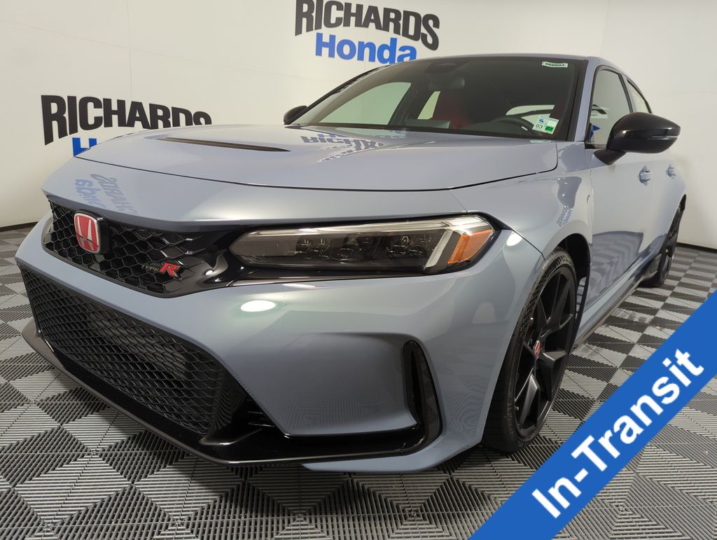 Sonic Gray Pearl 2026 Honda Civic Type R FWD Hatchback Front-Wheel Drive 6-Speed Manual