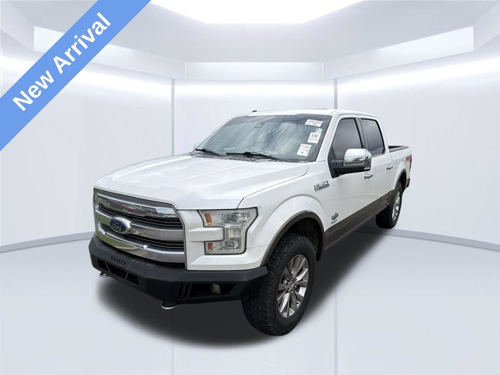 White 2016 Ford F-150 Pickup Truck Four-Wheel Drive 6-Speed Automatic