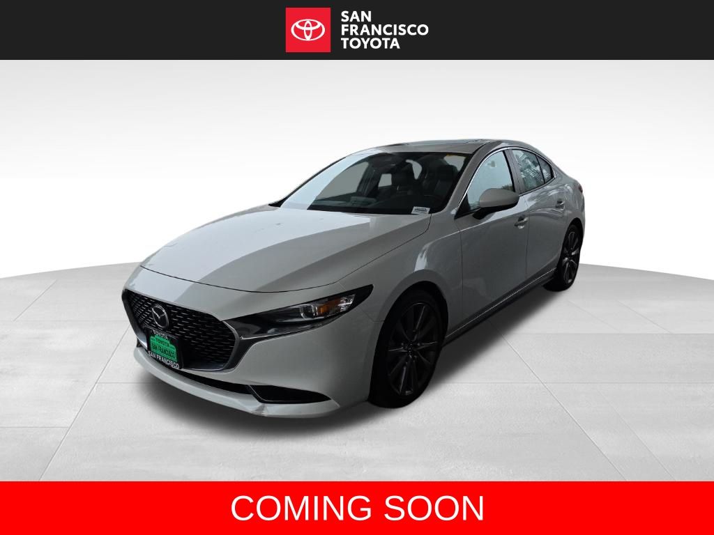 Snowflake White Pearl 2022 Mazda MAZDA3 Sedan Front-Wheel Drive 6-Speed Automatic