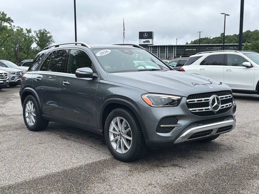 Selenite Gray Metallic 2026 Mercedes-Benz GLE 350 4MATIC SUV / Crossover All-Wheel Drive 9-Speed Automatic