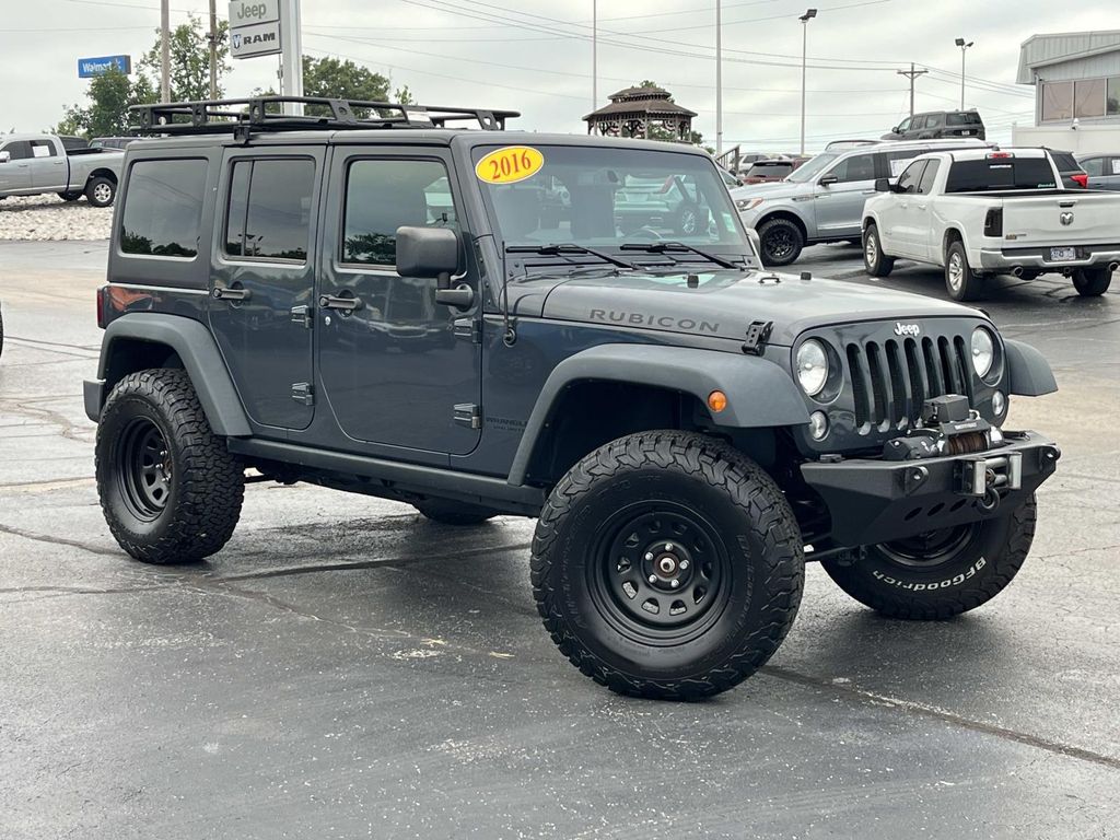 Rhino Clearcoat 2016 Jeep Wrangler SUV / Crossover Four-Wheel Drive 6-Speed Manual