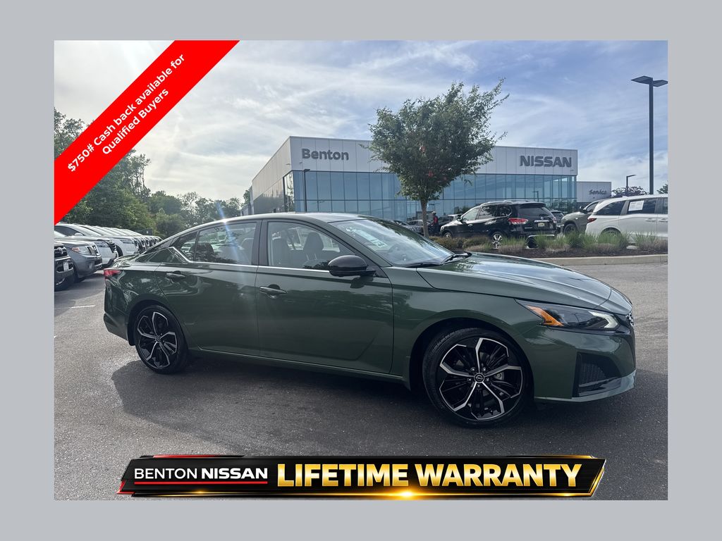 Tactical Green Metallic 2026 Nissan Altima 2.5 SR FWD Sedan Front-Wheel Drive Continuously Variable Transmission
