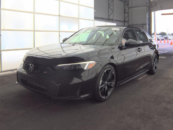 Crystal Black Pearl 2025 Honda Civic Sedan  6-Speed Manual