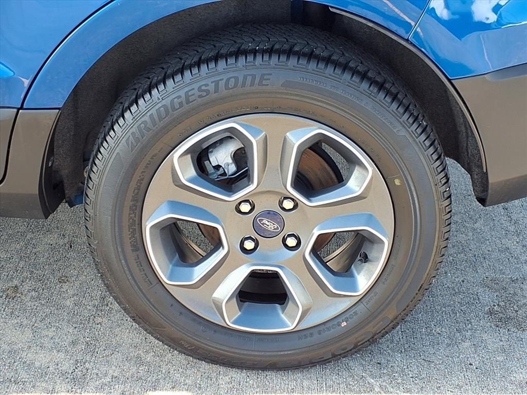 2021 Ford EcoSport S Blue at Classic Chevrolet Galveston