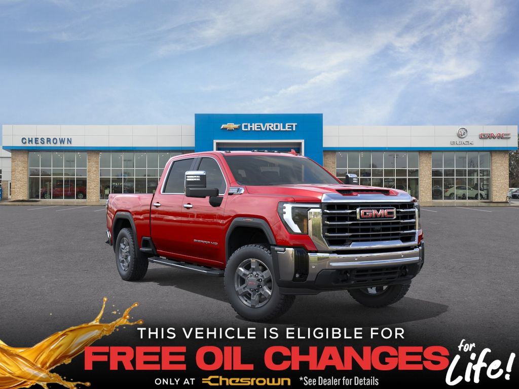 Volcanic Red Tintcoat 2026 GMC Sierra 2500HD Pickup Truck Four-Wheel Drive Automatic