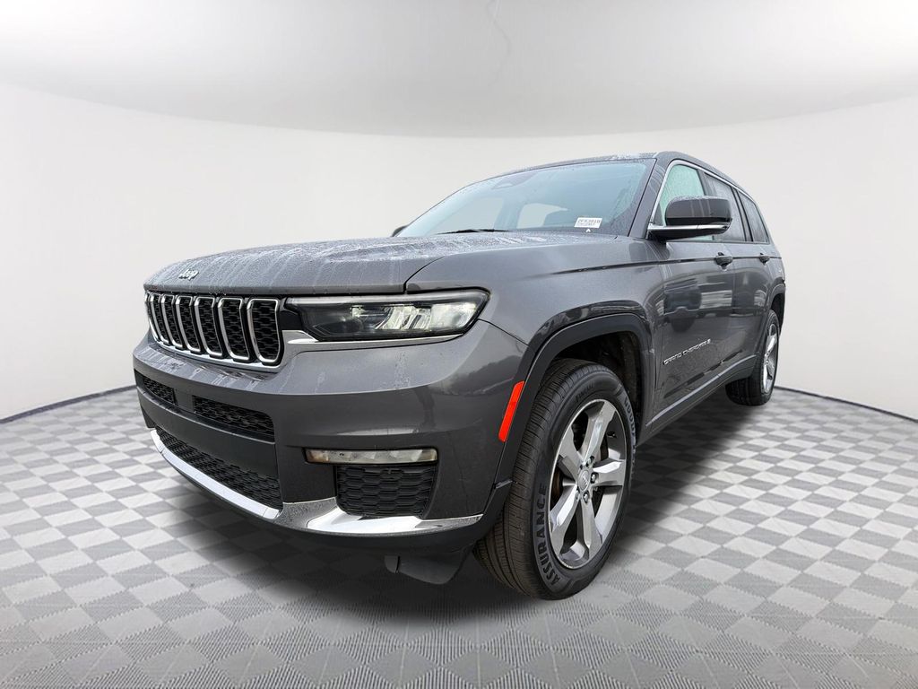 Baltic Gray Metallic Clearcoat 2022 Jeep Grand Cherokee L Limited 4WD SUV / Crossover Four-Wheel Drive 8-Speed Automatic