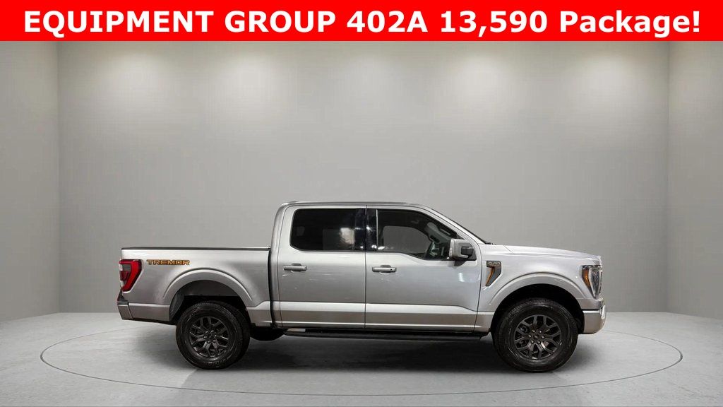 Used 2022 Iconic Silver Metallic Ford Tremor image 3