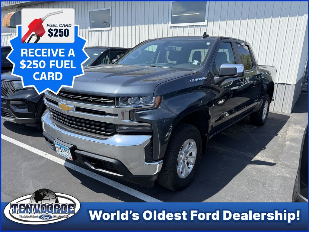 Shadow Gray Metallic 2022 Chevrolet Silverado 1500 Pickup Truck Four-Wheel Drive 8-Speed Automatic