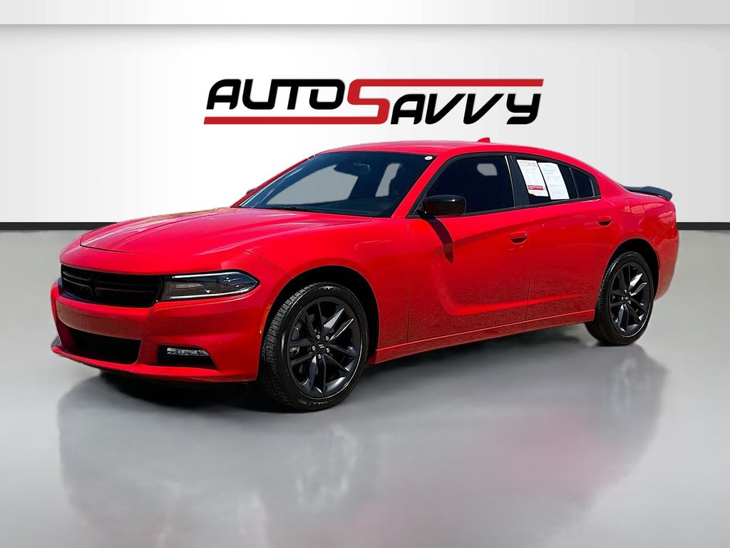 Used 2021 Red Dodge SXT image 3