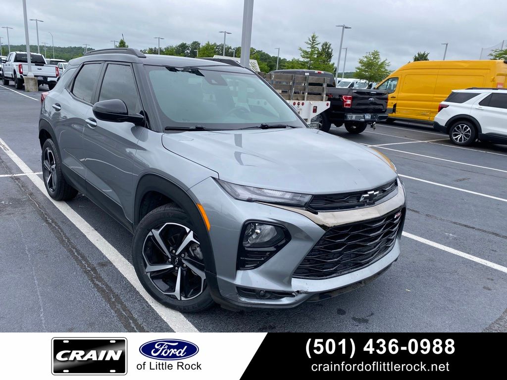 Sterling Gray Metallic 2023 Chevrolet Trailblazer RS FWD SUV / Crossover Front-Wheel Drive Continuously Variable Transmission