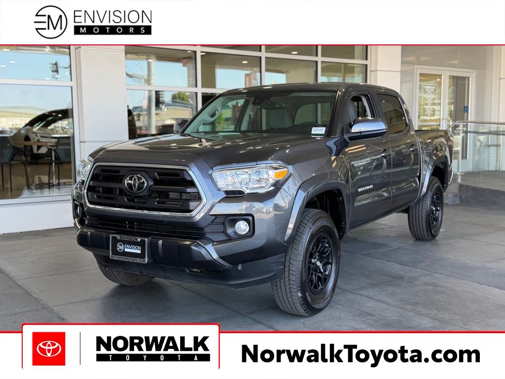 Magnetic Gray Metallic 2019 Toyota Tacoma Pickup Truck Four-Wheel Drive 6-Speed Automatic