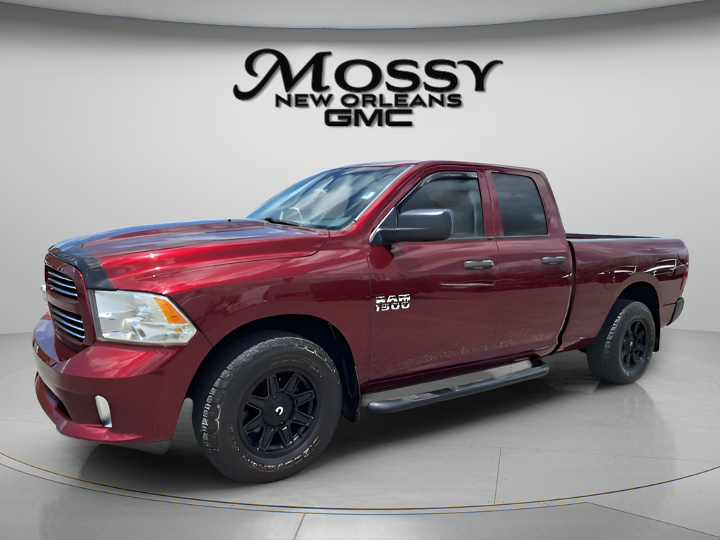 Delmonico Red Pearlcoat 2016 RAM 1500 Express Quad Cab RWD Pickup Truck 4X2 8-Speed Automatic