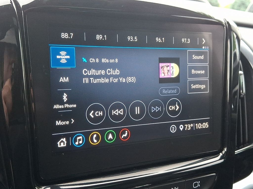2021 Chevrolet Traverse RS Black at Klick Lewis Buick Chevrolet