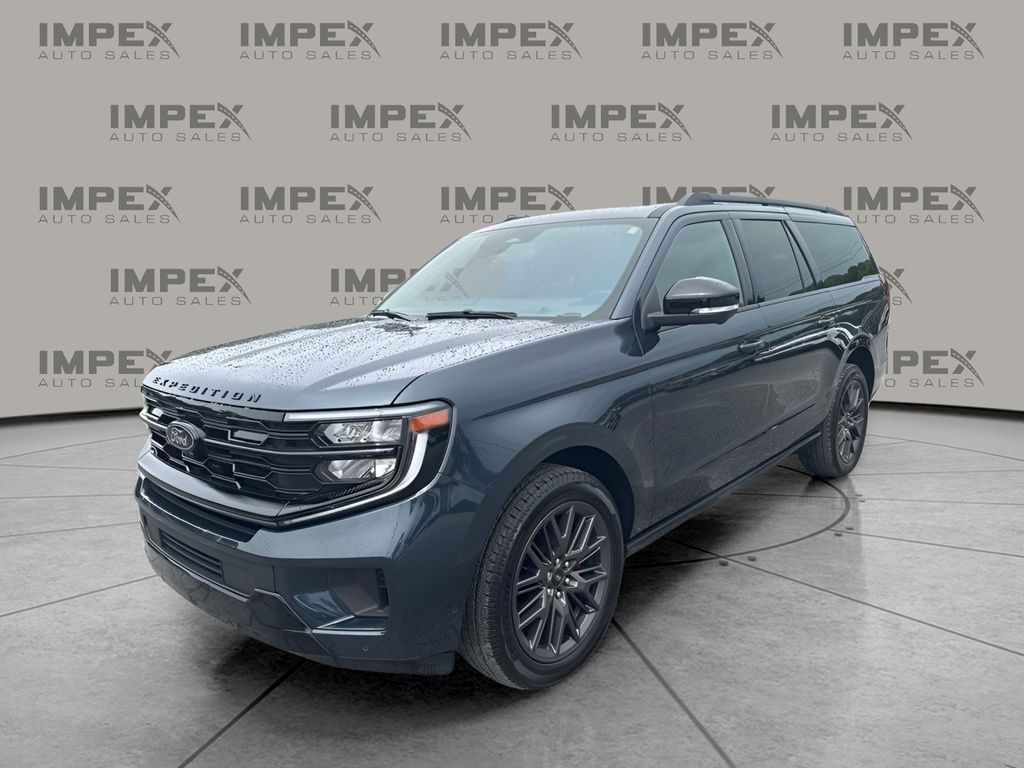 Stone Blue Metallic 2025 Ford Expedition MAX Platinum 4WD SUV / Crossover Four-Wheel Drive Automatic