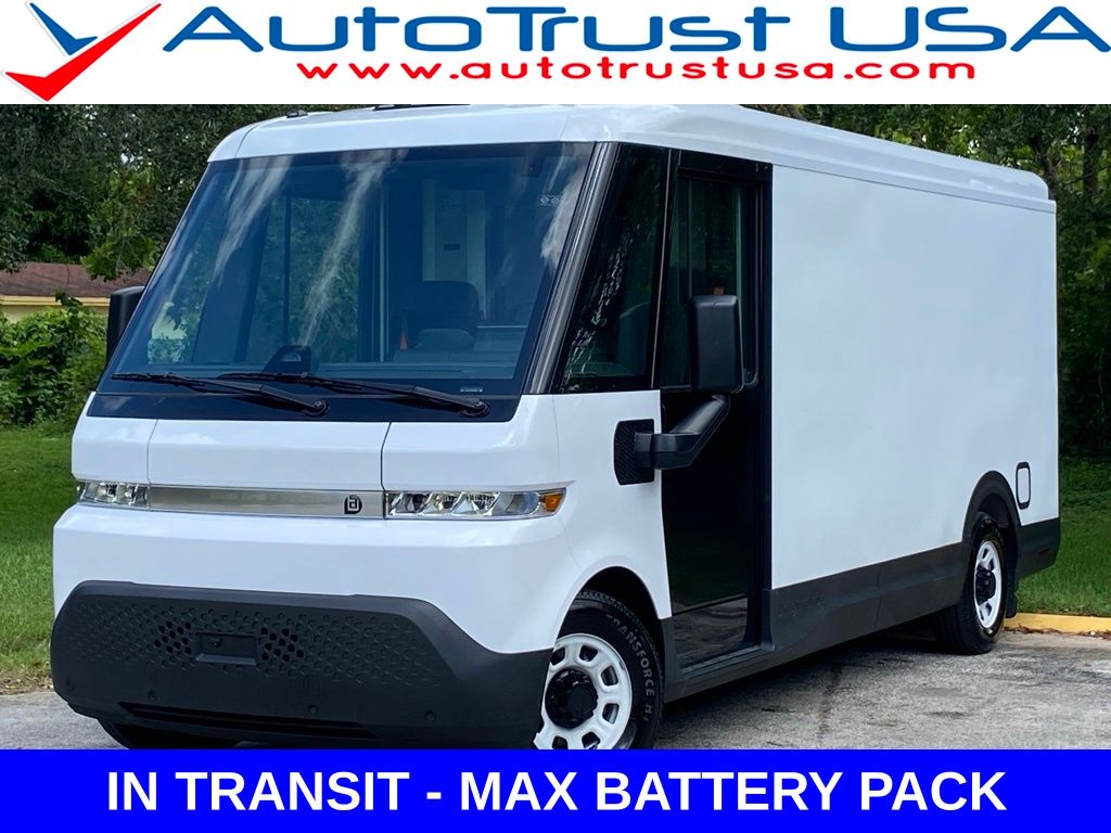 Oyster White 2024 Chevrolet BrightDrop Van All-Wheel Drive 1-Speed Automatic
