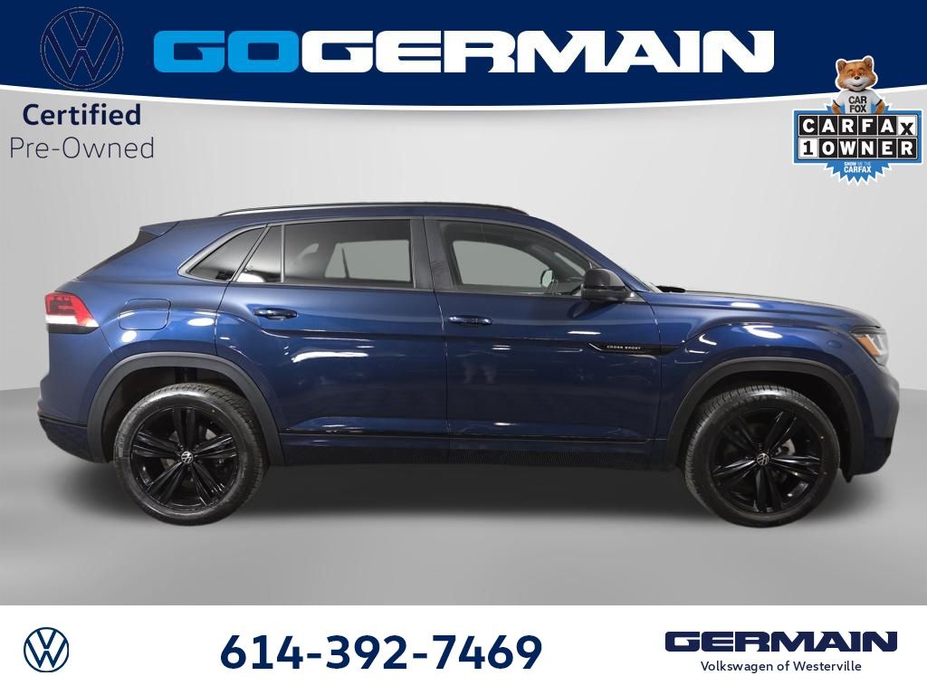 Certified Used 2023 Blue Volkswagen 2.0T SEL R-Line image 5