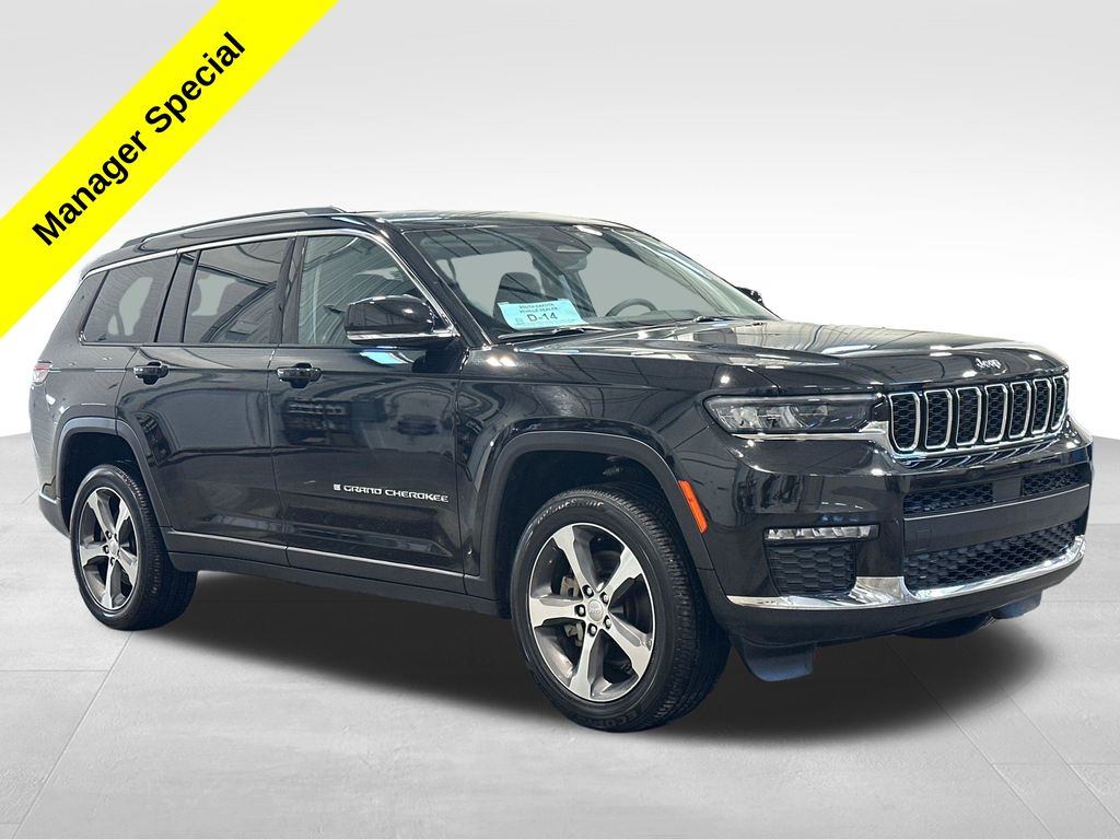 Diamond Black Crystal Pearlcoat 2023 Jeep Grand Cherokee L SUV / Crossover Four-Wheel Drive 8-Speed Automatic