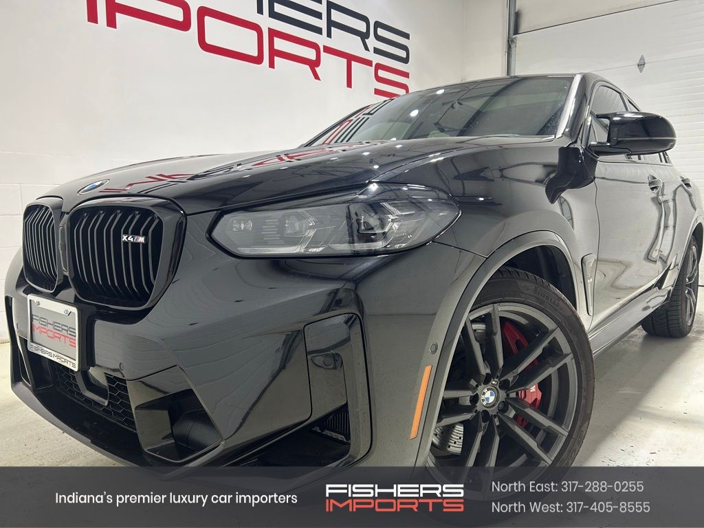Black 2024 BMW X4 M SUV / Crossover All-Wheel Drive 8-Speed Automatic