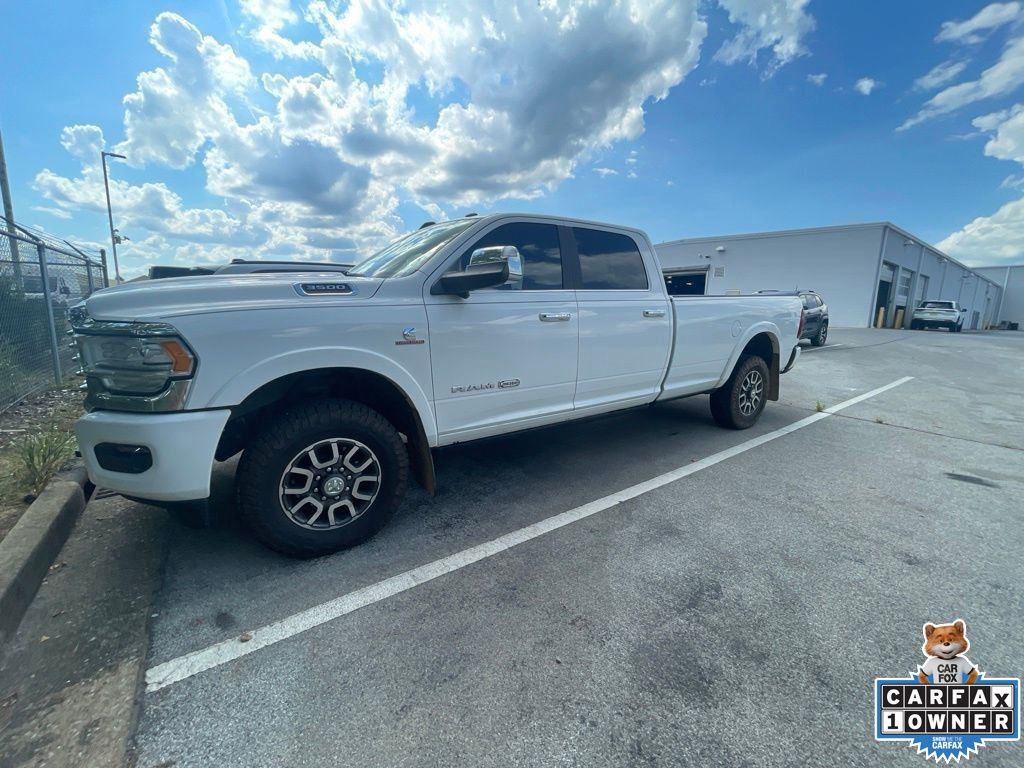 Bright White Clearcoat 2020 RAM 3500 Pickup Truck Four-Wheel Drive 6-Speed Automatic