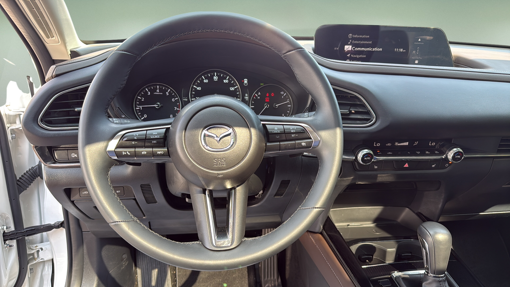 2025 Mazda CX-30 2.5 S Premium Package White at Rochrich Mazda