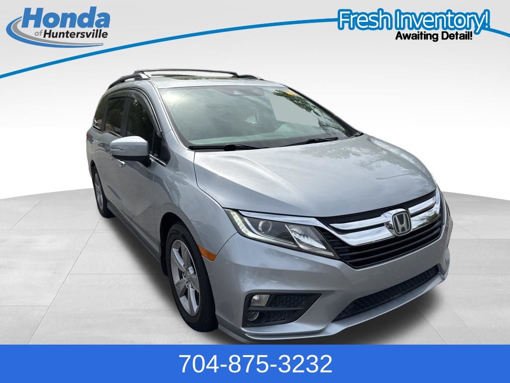 Lunar Silver Metallic 2019 Honda Odyssey EX-L FWD Minivan Front-Wheel Drive 9-Speed Automatic