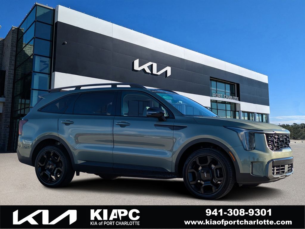 Jungle Green 2024 Kia Sorento SUV / Crossover All-Wheel Drive Automatic