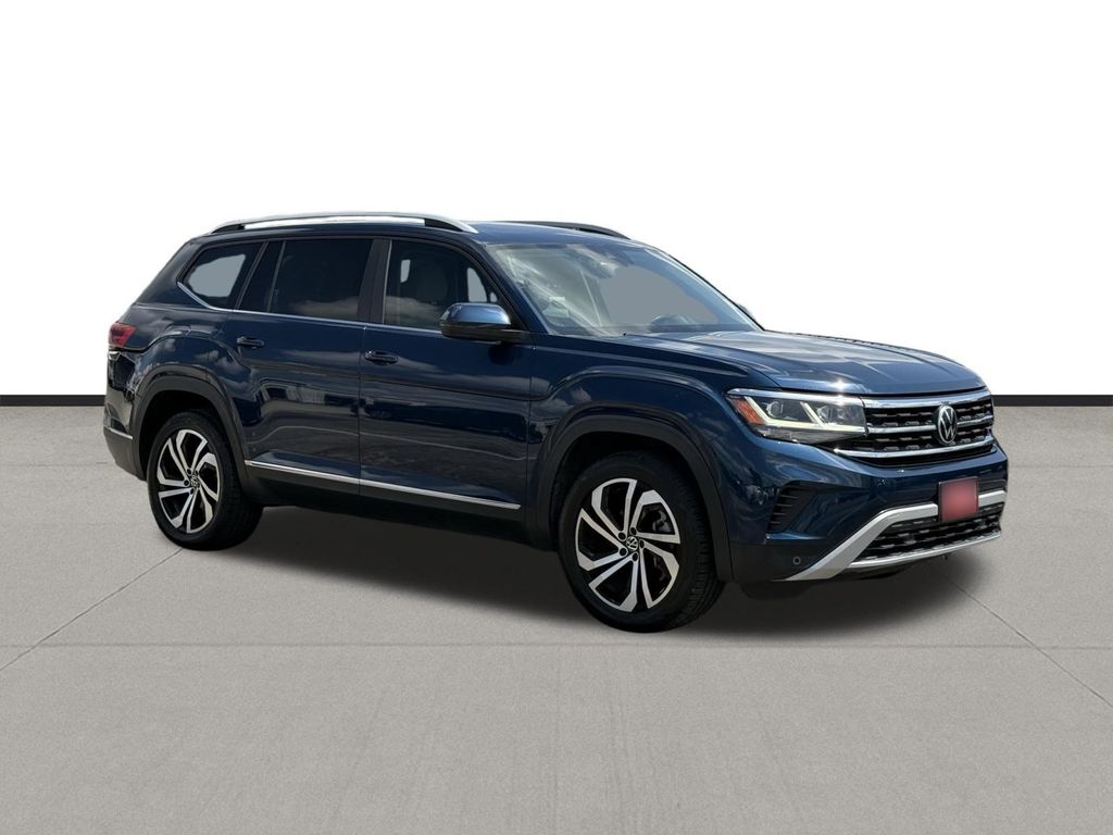 2022 Volkswagen Atlas SEL Blue at Bayway Chrysler Dodge Jeep Ram