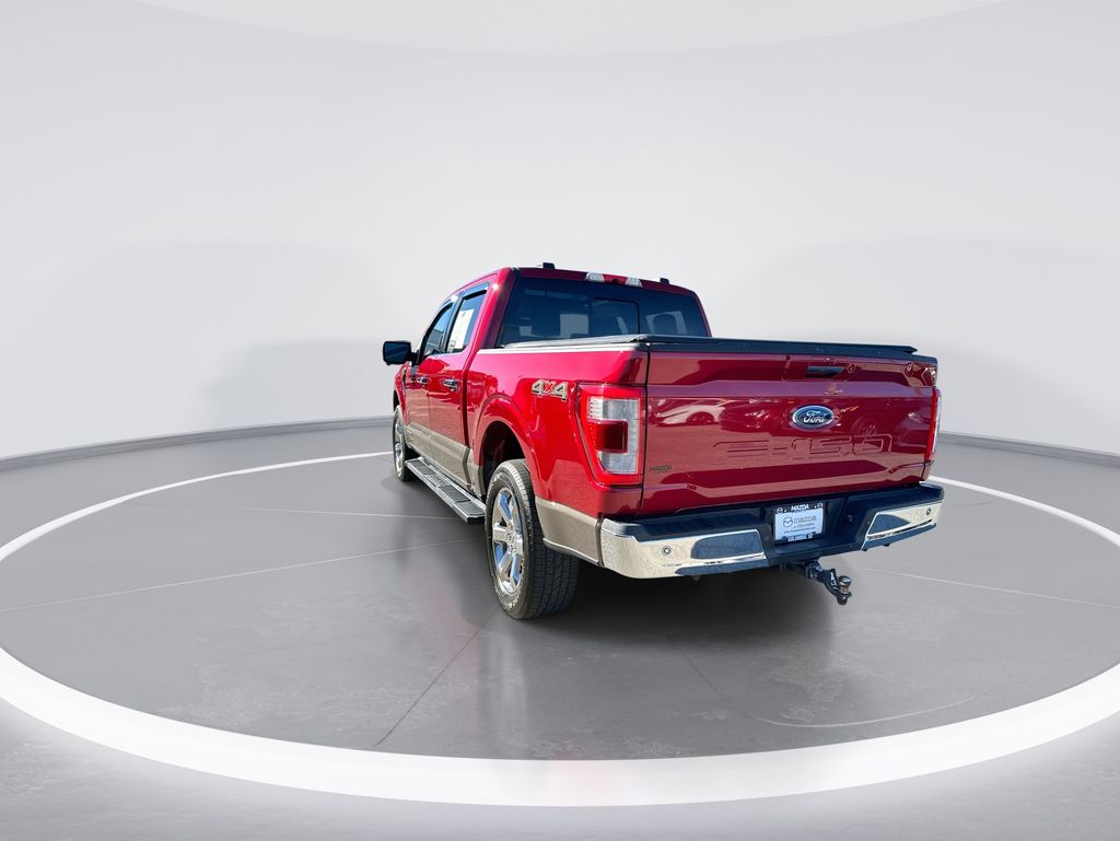 2021 Ford F-150 Lariat Red at Walterboro Ford