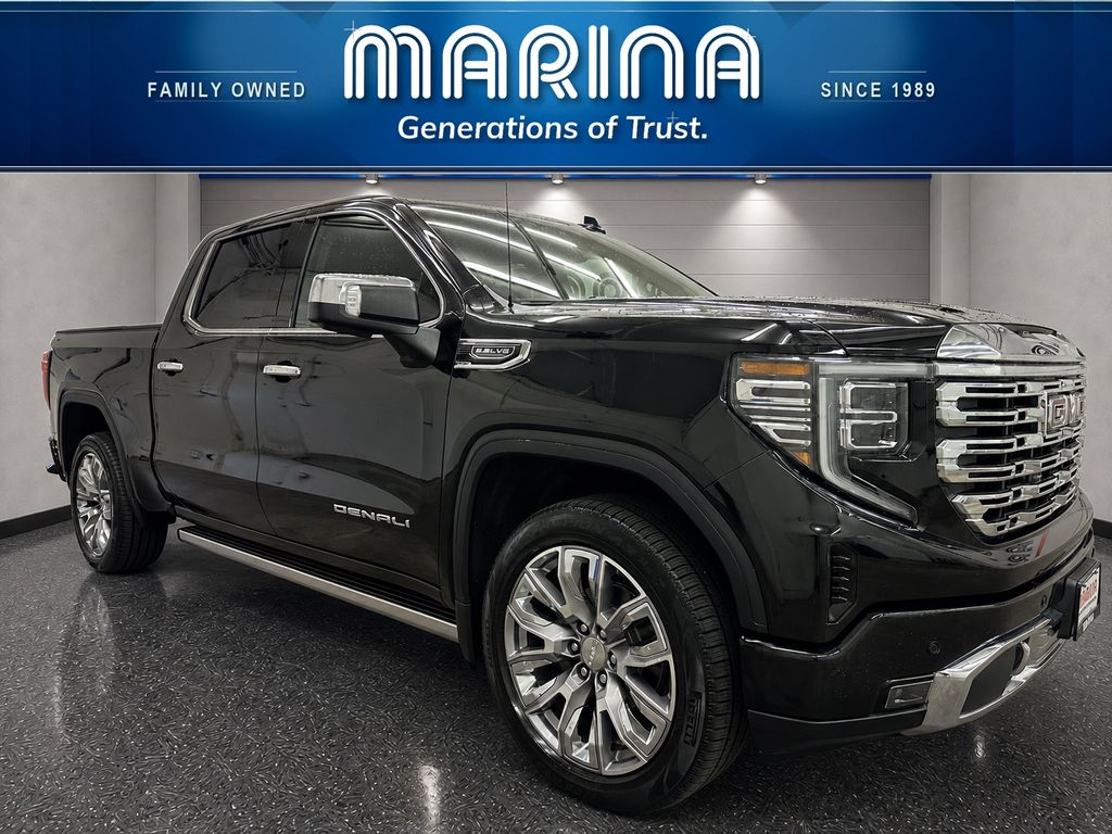 Onyx Black 2024 GMC Sierra 1500 Pickup Truck Four-Wheel Drive Automatic