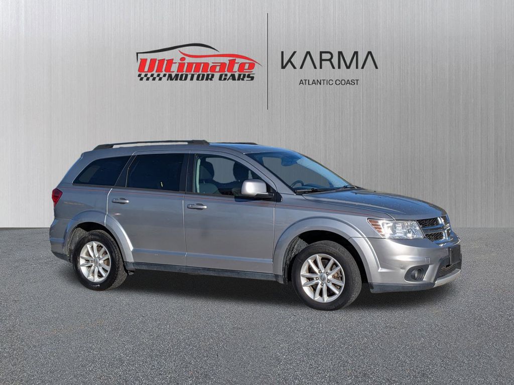 Silver (Billet Clearcoat) 2017 Dodge Journey SXT AWD SUV / Crossover All-Wheel Drive 6-Speed Automatic