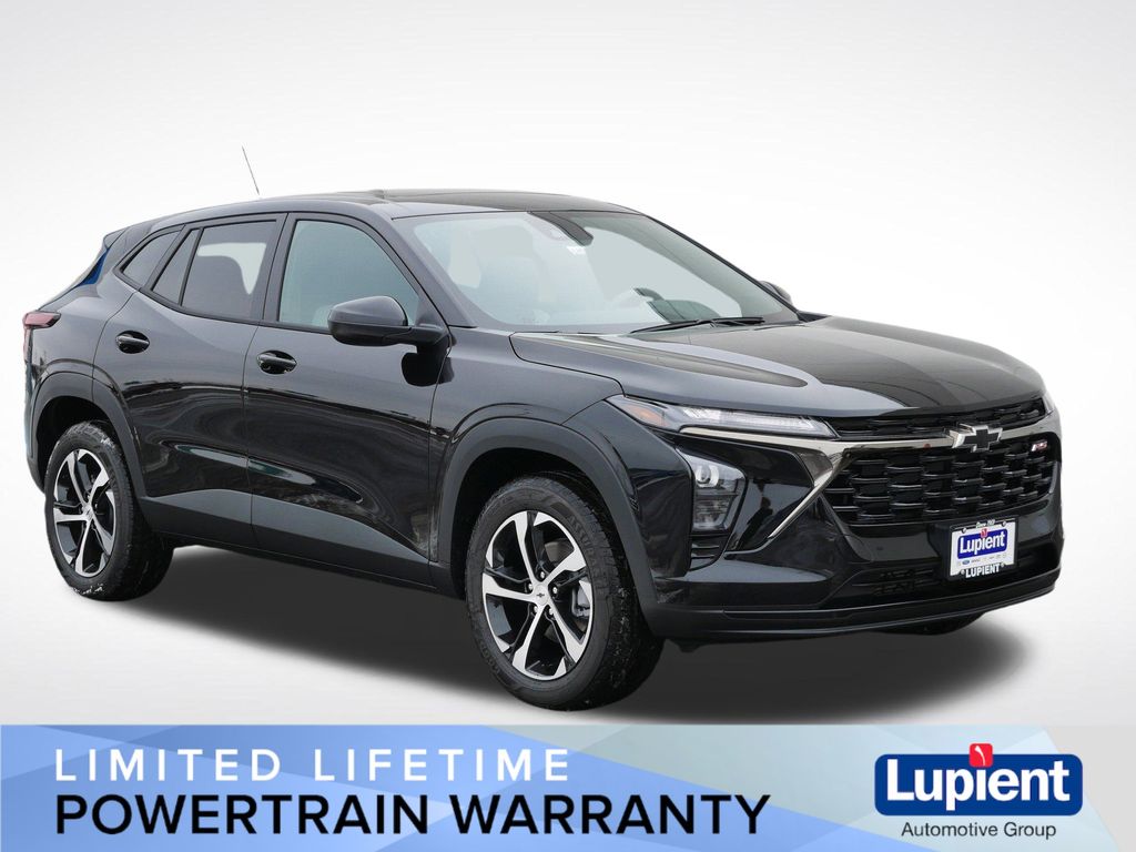 Mosaic Black Metallic 2026 Chevrolet Trax RS with 1RS FWD SUV / Crossover Front-Wheel Drive 6-Speed Automatic