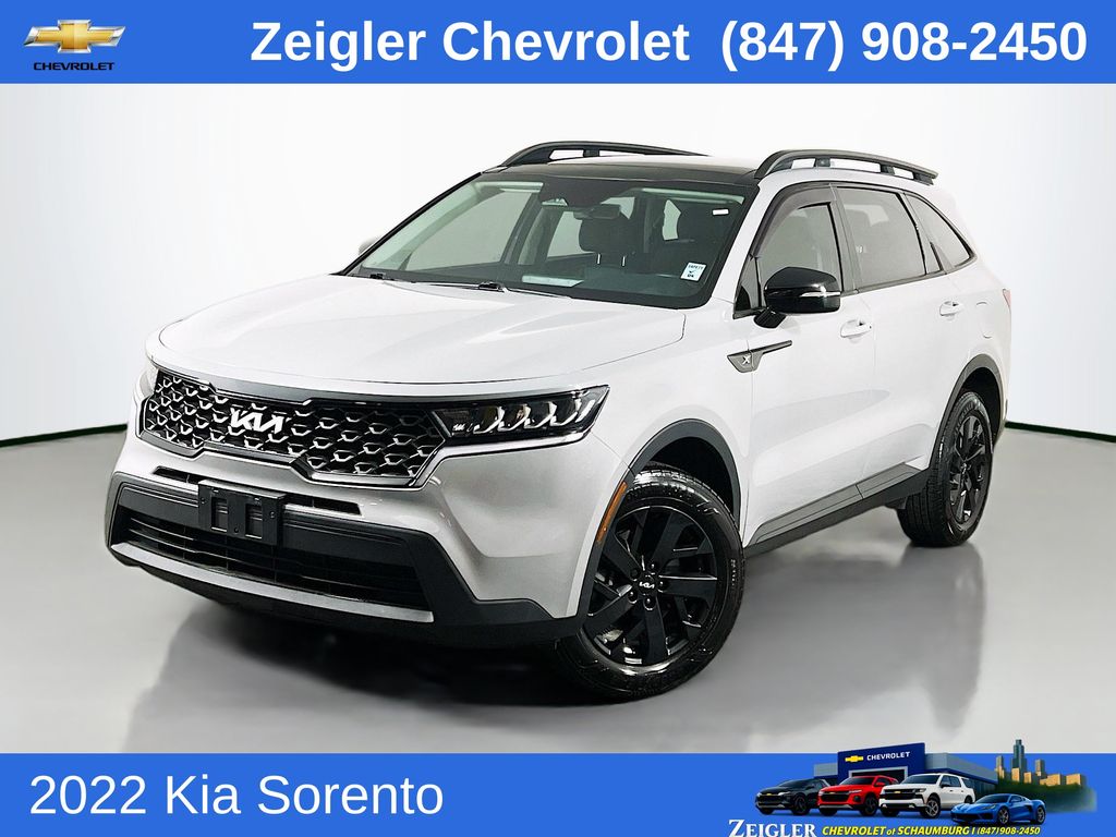 Wolf Gray 2022 Kia Sorento SUV / Crossover All-Wheel Drive 8-Speed Automatic