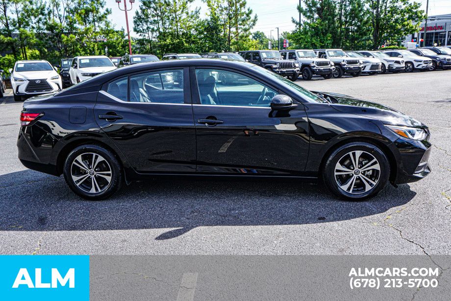 Used 2023 Black Nissan SV image 9
