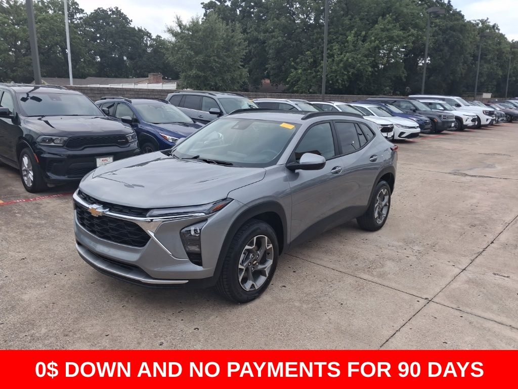 Sterling Gray Metallic 2025 Chevrolet Trax LT FWD SUV / Crossover Front-Wheel Drive 6-Speed Automatic