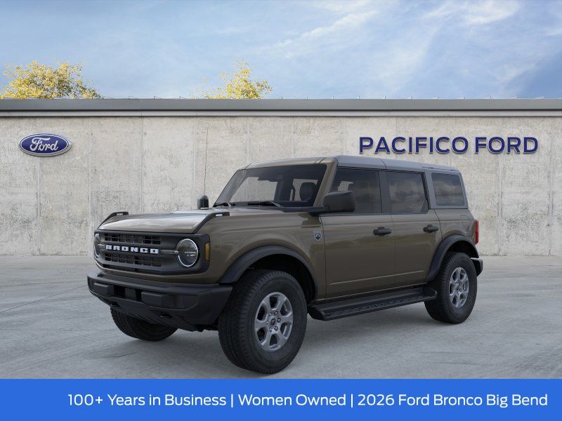 Marsh Gray 2026 Ford Bronco SUV / Crossover Four-Wheel Drive Automatic
