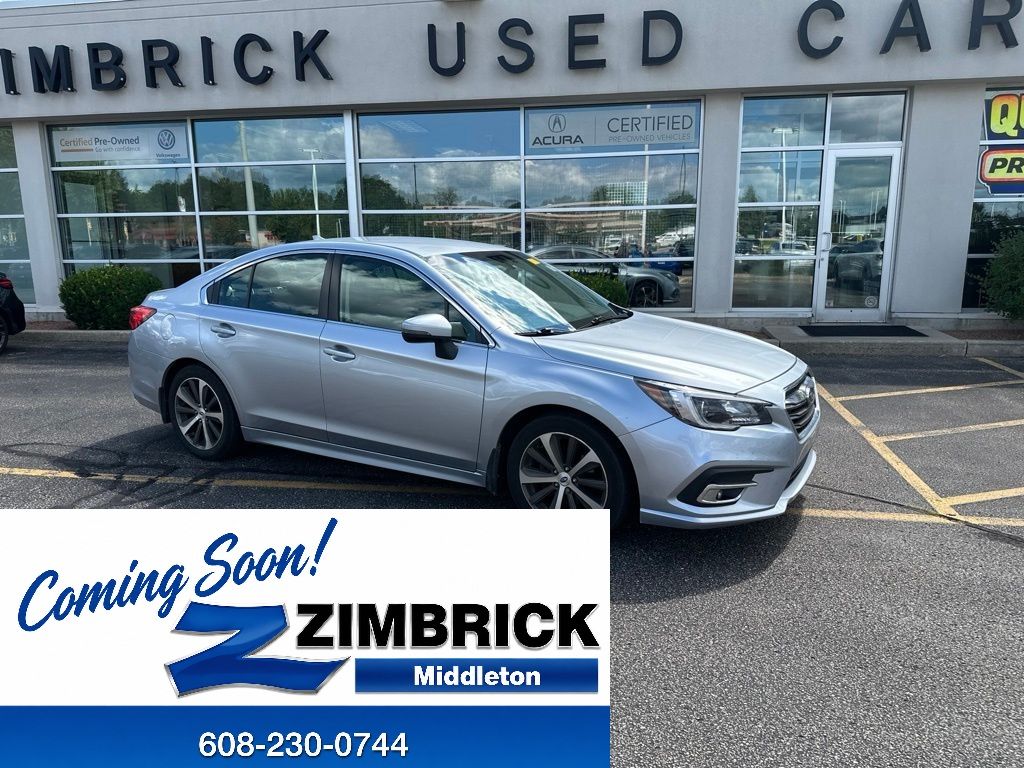 Ice Silver Metallic 2019 Subaru Legacy Sedan All-Wheel Drive Continuously Variable Transmission