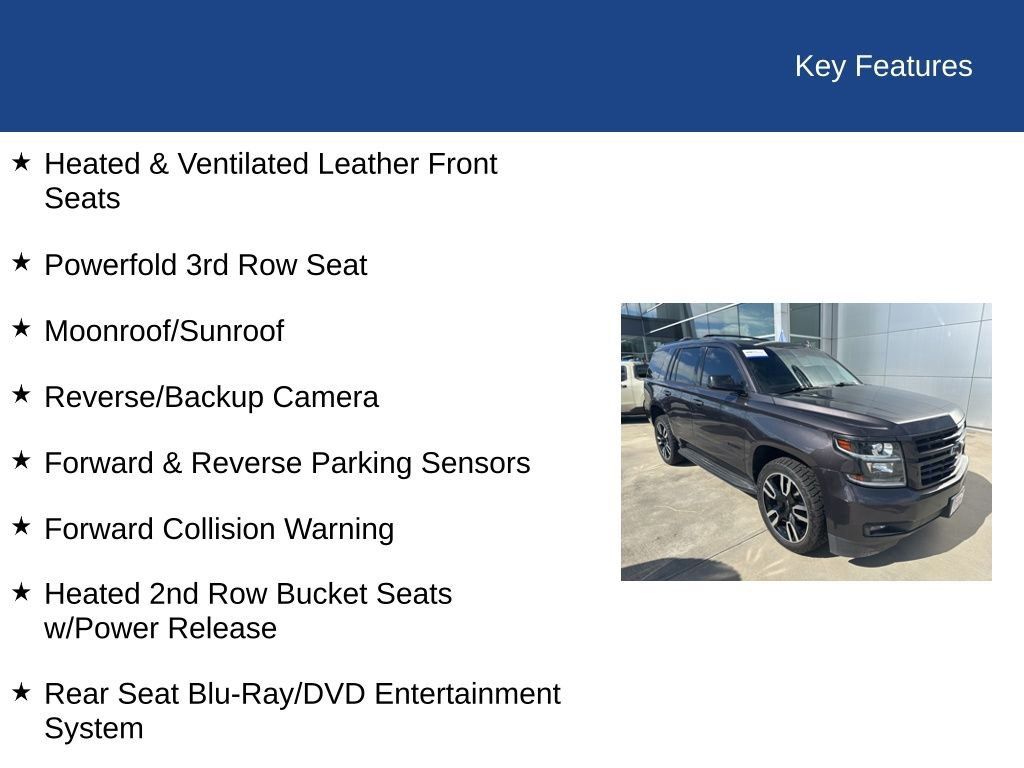 2018 Chevrolet Tahoe Premier