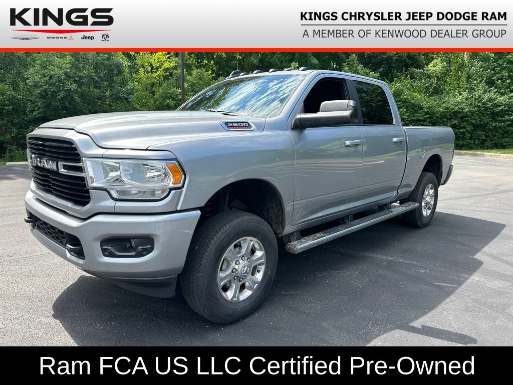 Billet Silver Metallic Clearcoat 2021 RAM 2500 Pickup Truck Four-Wheel Drive 6-Speed Automatic