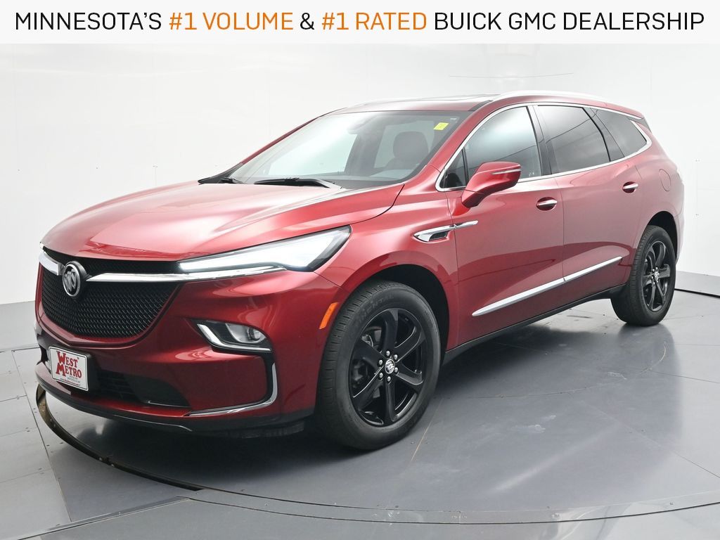 Cherry Red Tintcoat 2024 Buick Enclave SUV / Crossover Four-Wheel Drive 9-Speed Automatic