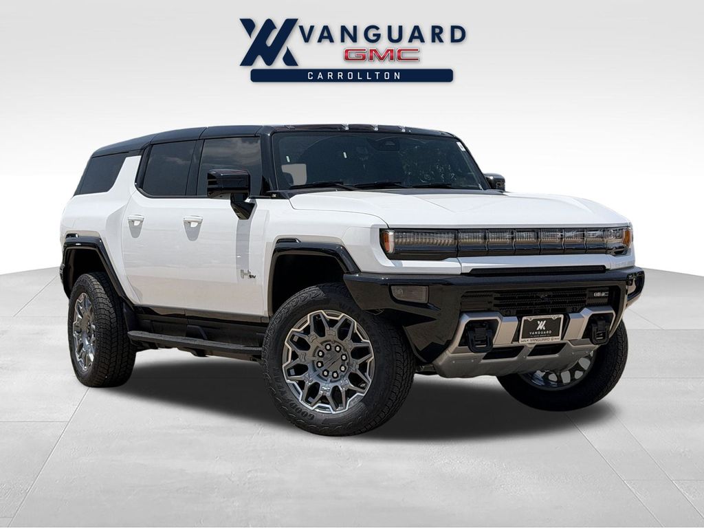 Interstellar White 2026 GMC Hummer EV SUV SUV / Crossover All-Wheel Drive 1-Speed Automatic